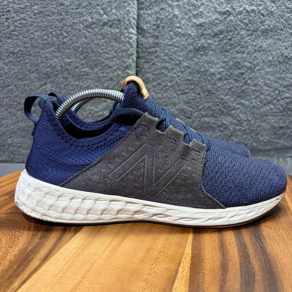 New Balance Fresh Foam‎ Cruz v2 Mens Navy Blue Grey Sneakers MCRUZON Size 9